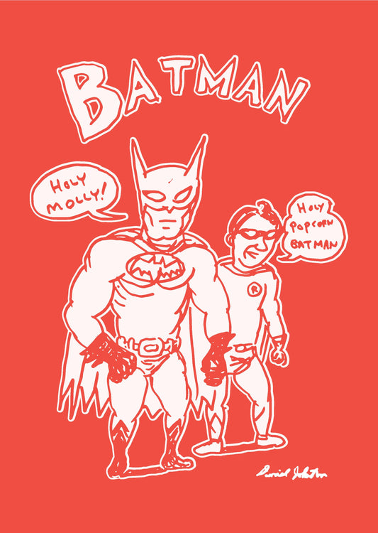 Batman #121 Daniel Johnston Exclusive Portfoli - Joker Red